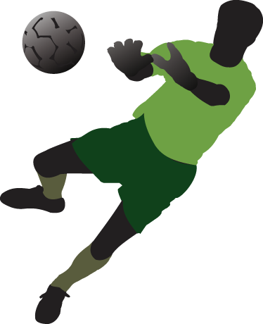 Poster calcio vinile giovanile portiere - TenStickers