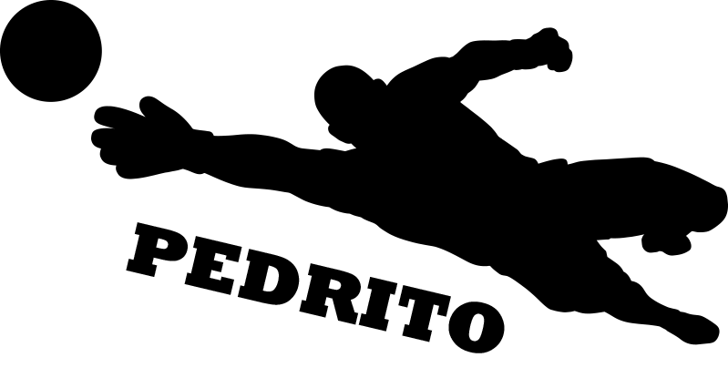 Poster calcio portiere in vinile personalizzabile - TenStickers