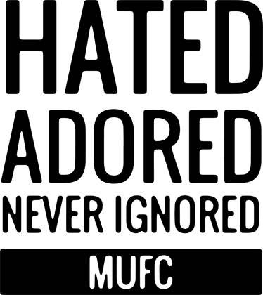 Poster calcio vinile decorativo mufc regno unito - TenStickers