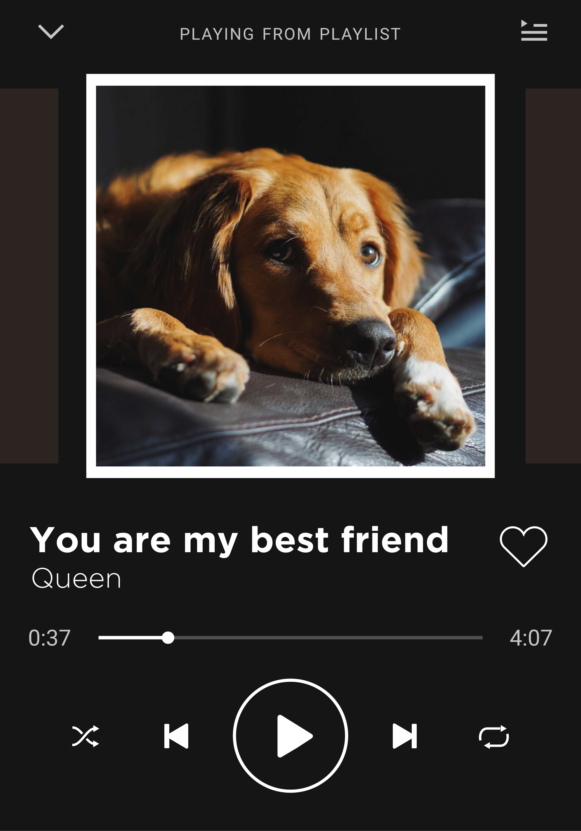 Poster con canzone ed immagine personalizzabile - TenStickers