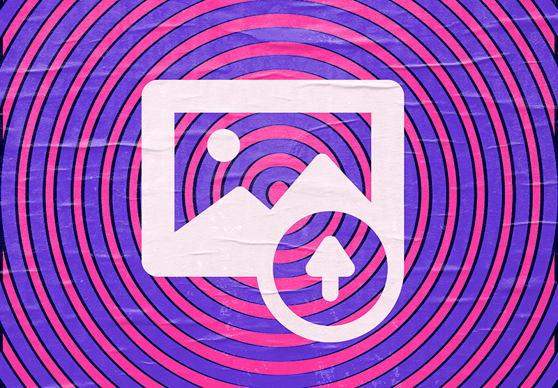 Poster foto personalizzabile pop art - TenStickers