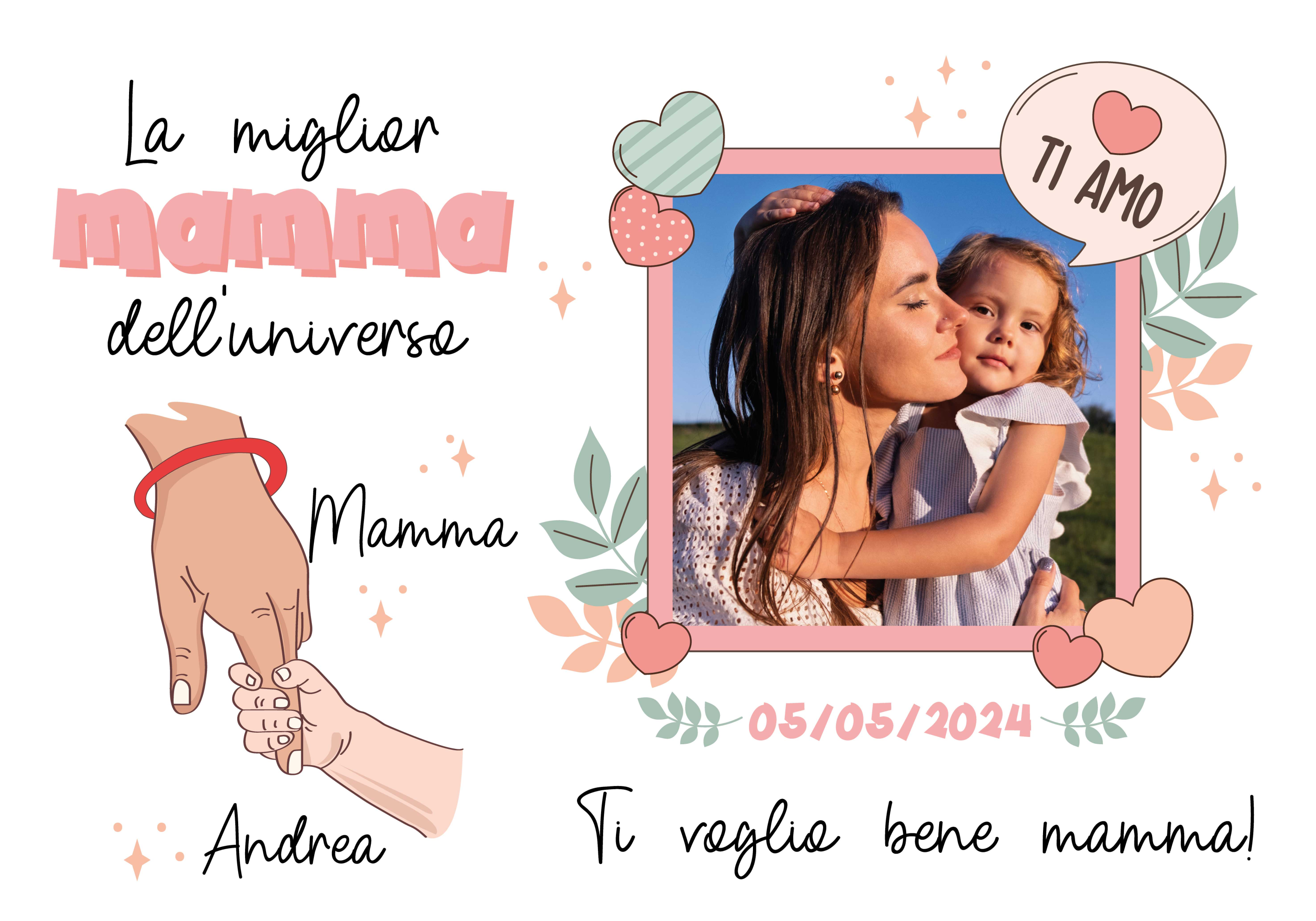 Poster eventi la migliore madre dell'universo - TenStickers