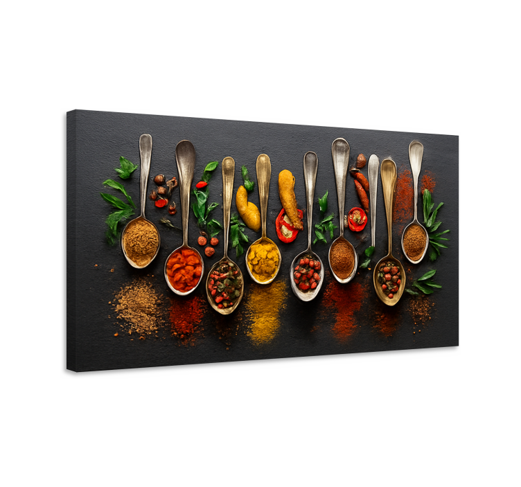 Quadro cucina spezie moderne - TenStickers