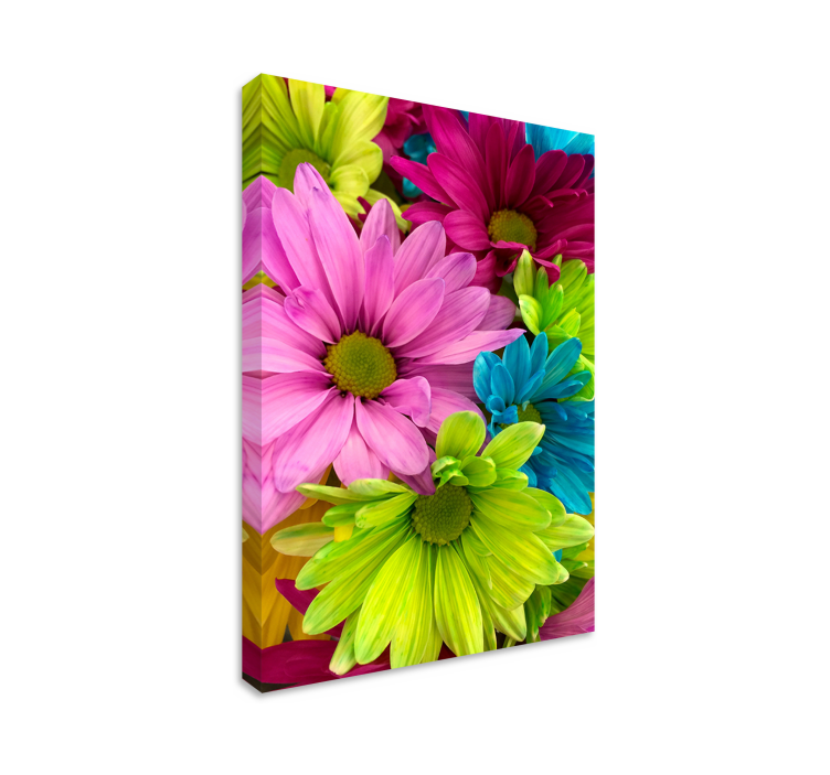 Quadro con fiori Fiori colorati - TenStickers