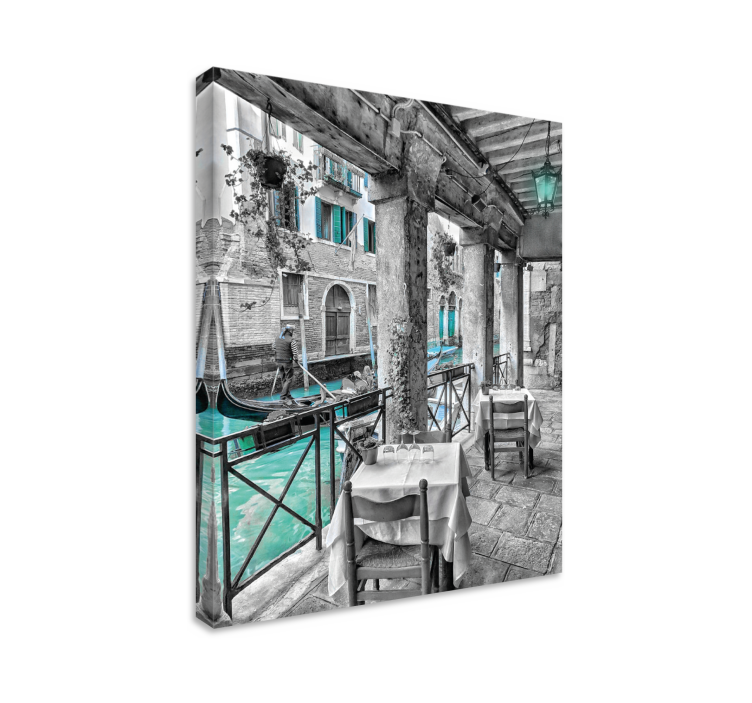 Quadro con la gongola a Venezia - TenStickers