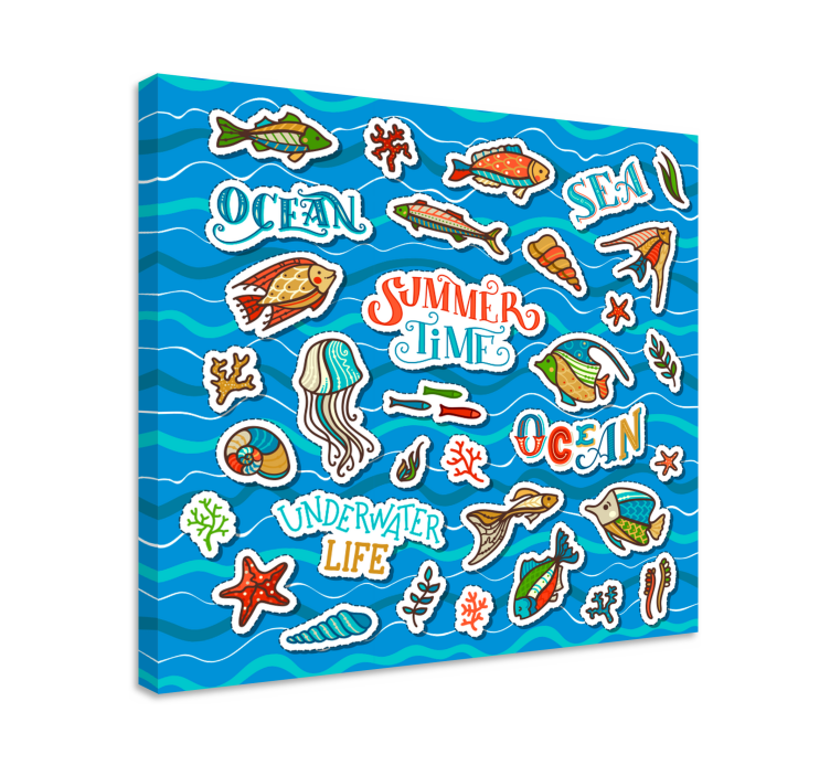 Dipinto marinaio avventura oceanica - TenStickers