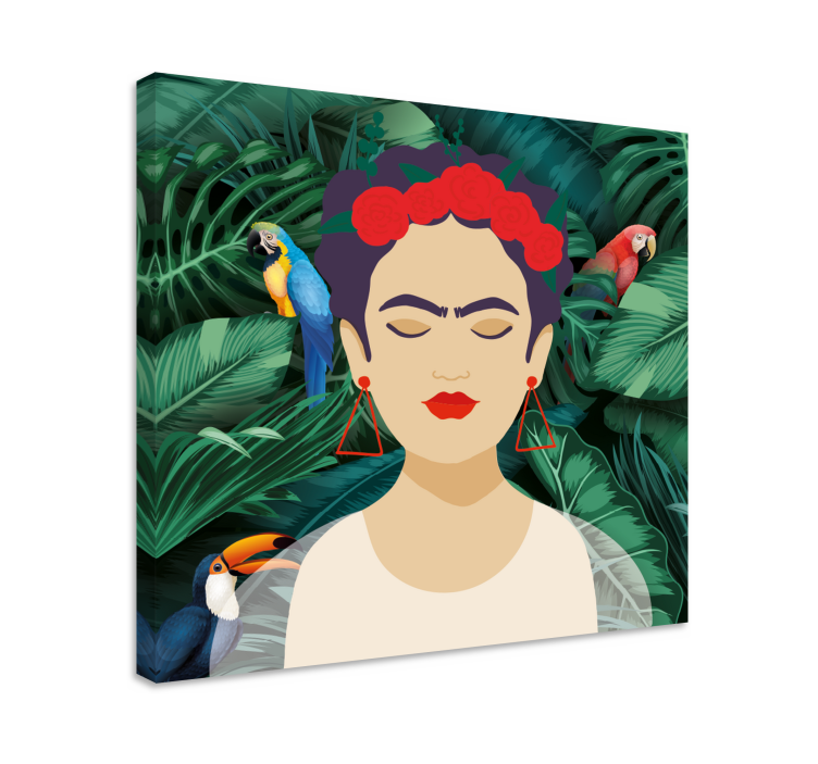 Quadri persona e personaggi ispirati a frida kahlo - TenStickers