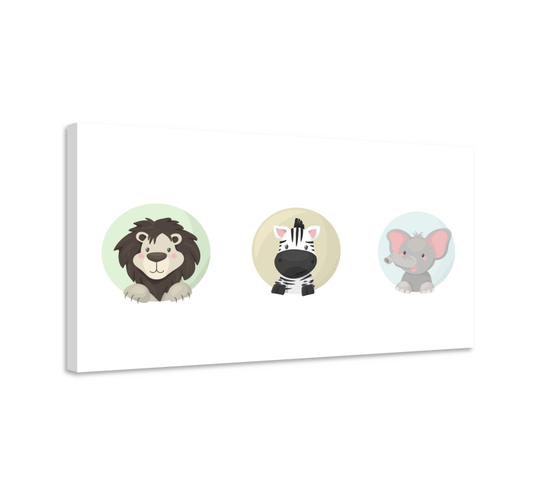 Quadri con animali per bambini - TenStickers