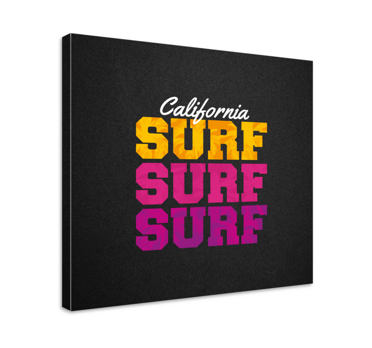 Quadri sportivi stile surf della california - TenStickers