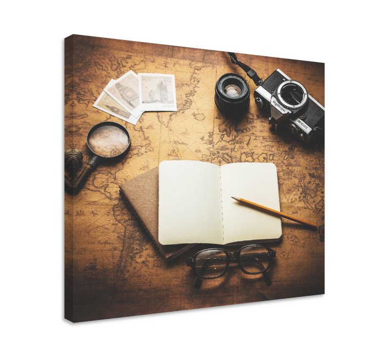 Dipinto frutta e natura morta elementi vintage - TenStickers