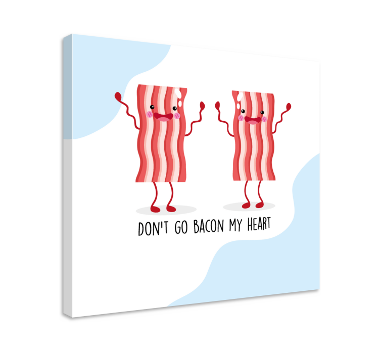 Quadro con animali e insetti ballo dei bacon - TenStickers