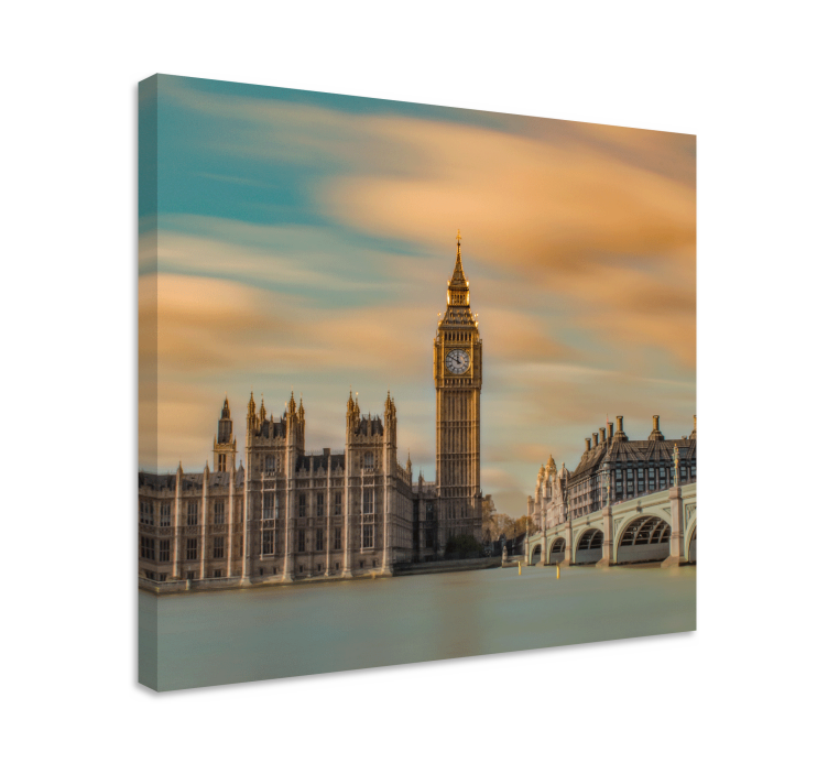 Quadro città e paesi monumento big ben - TenStickers