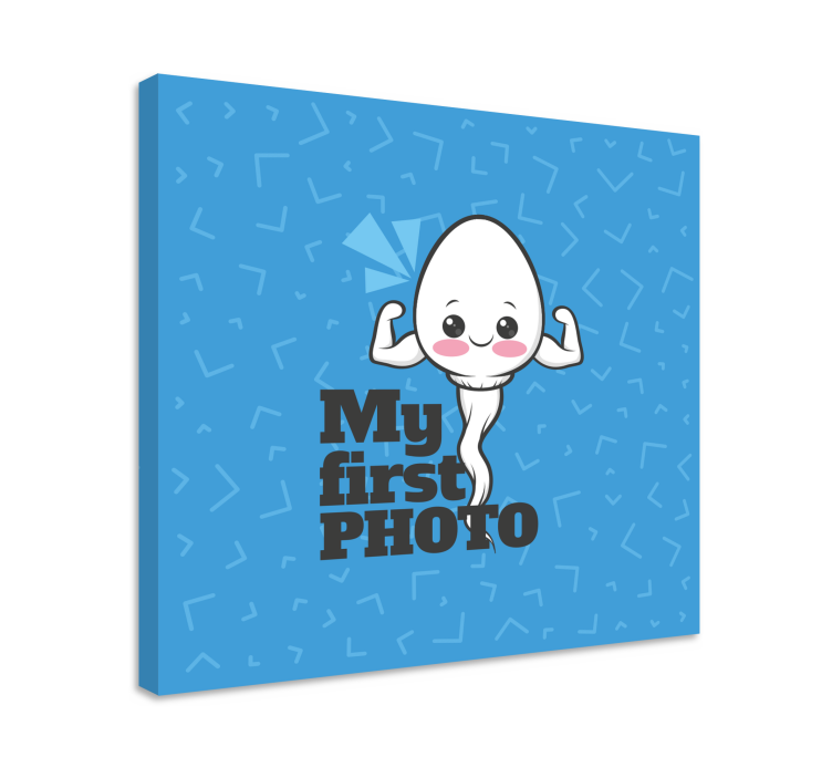 Quadri cameretta neonato la mia prima foto - TenStickers