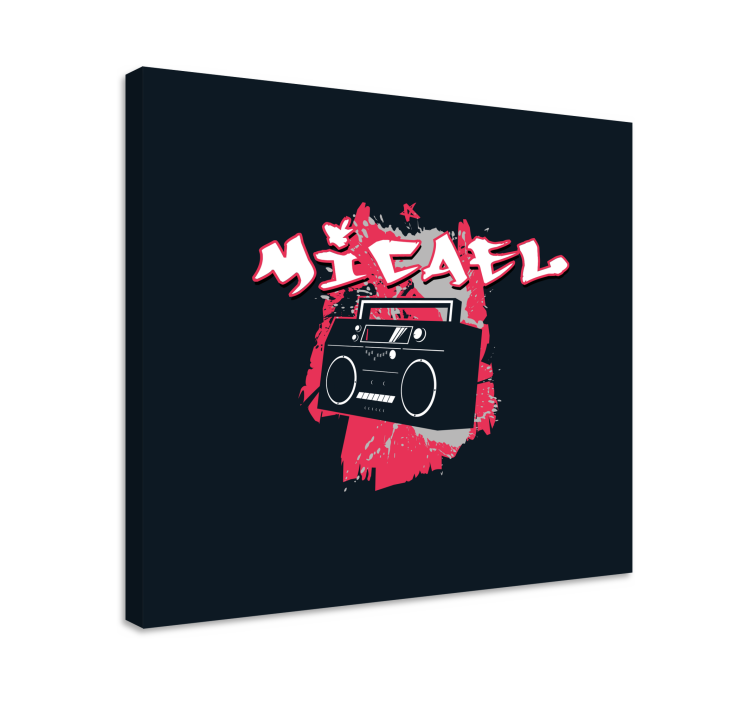 Quadro moderno vibrazioni audio urbane - TenStickers