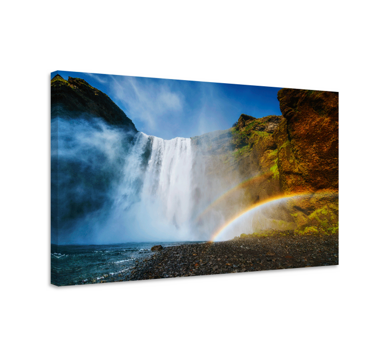 Quadro paesaggio cascata maestosa - TenStickers
