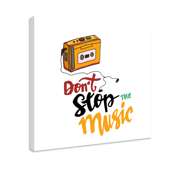 Quadro musicale progettazione di cassette - TenStickers