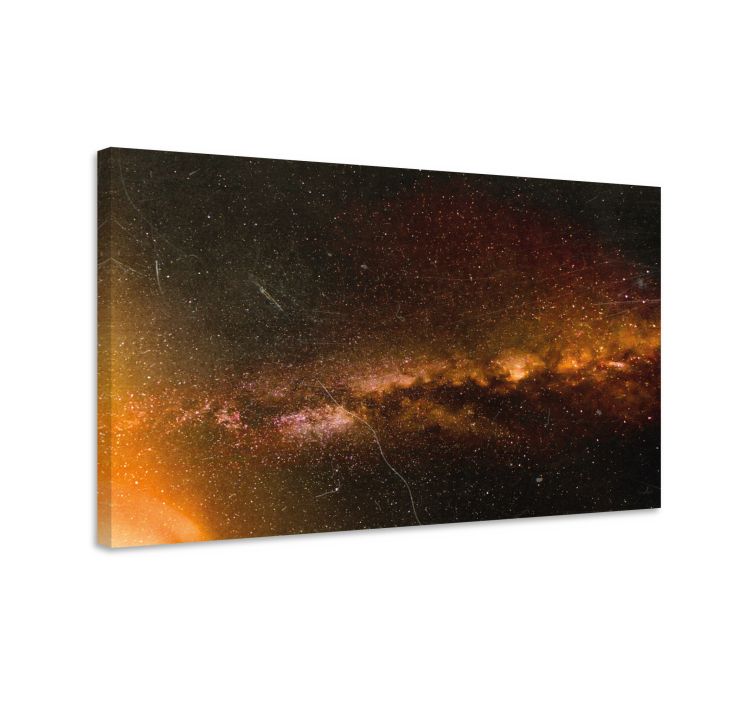 Quadro design ornamentale scena galattica cosmica - TenStickers