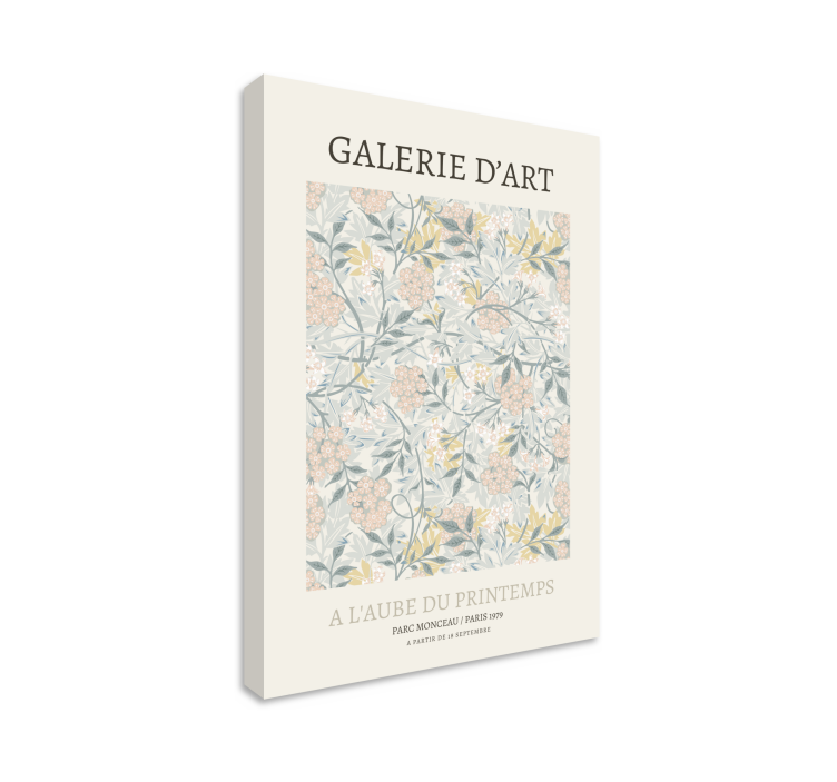 Dipinto fiori e piante design a motivi floreali - TenStickers