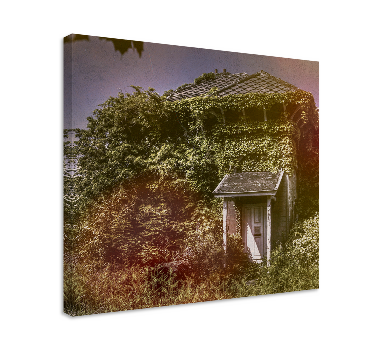 Quadro rustico cottage rustico abbandonato - TenStickers