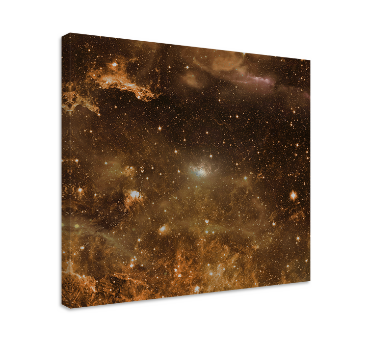 Quadro paesaggio cielo stellato - TenStickers