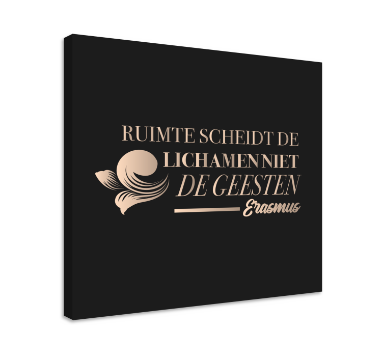 Quadro con frase citazione filosofica - TenStickers