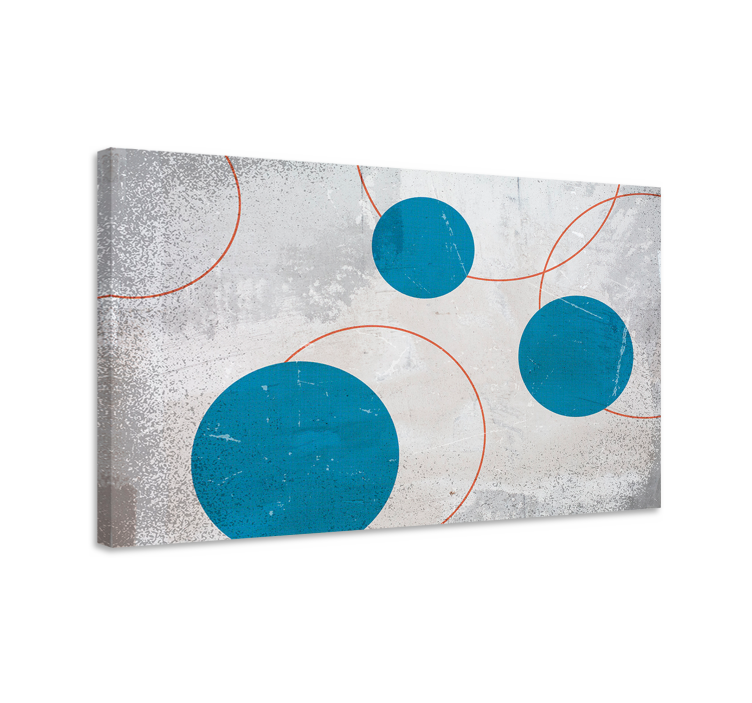 Quadro arte disegno brutalista - TenStickers