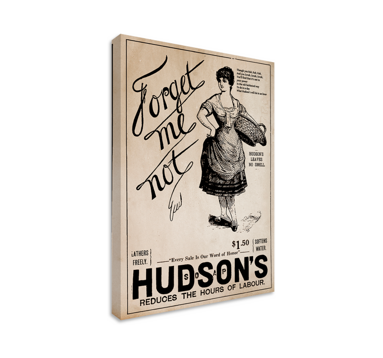 Quadro design vintage cartel publicitario - TenStickers