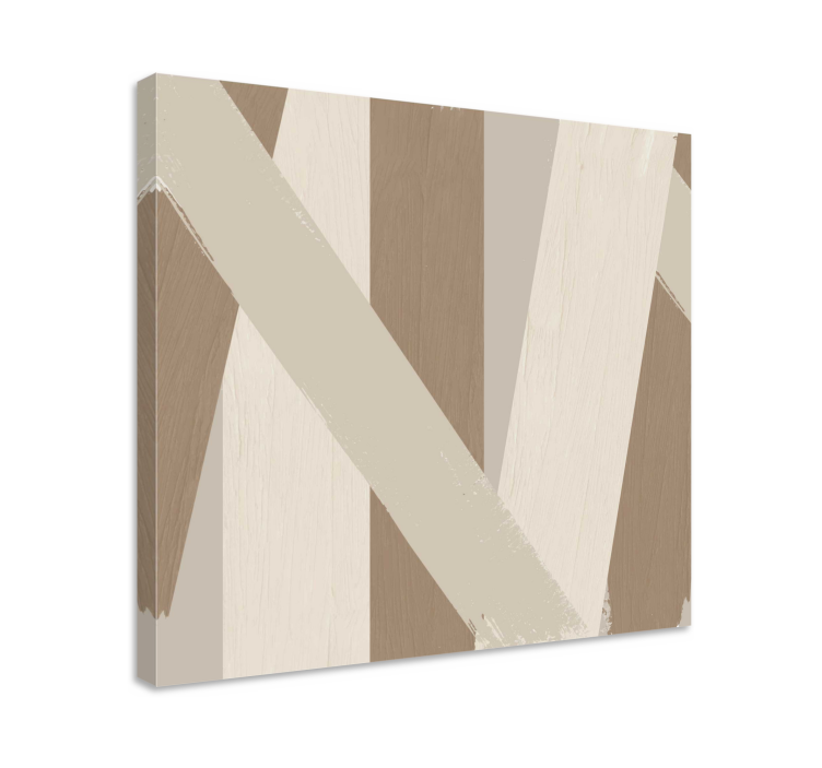 Quadro arte colore sabbia - TenStickers