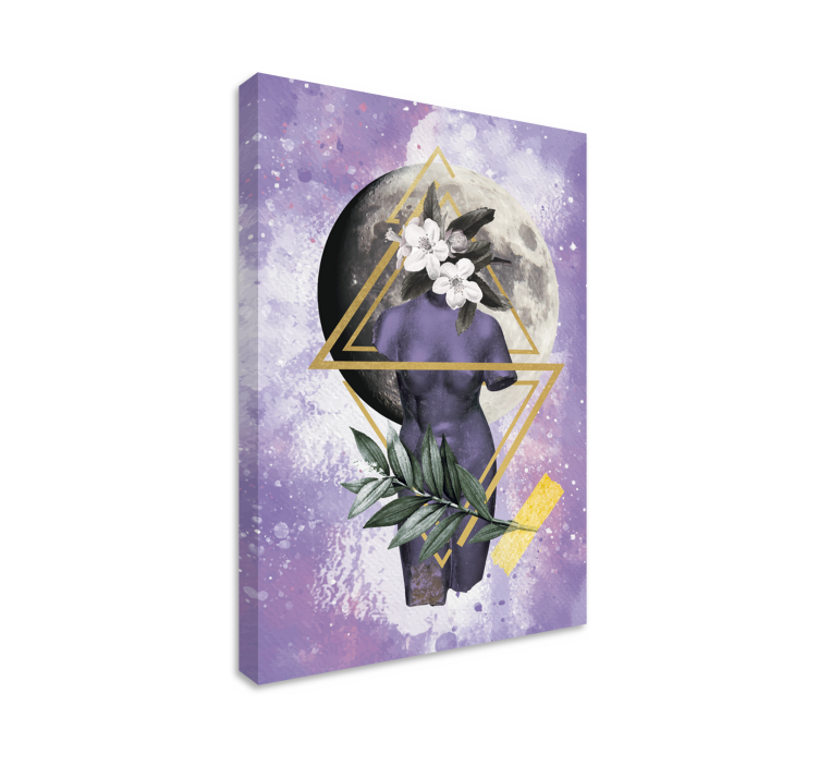 Quadro arte digital collage - TenStickers