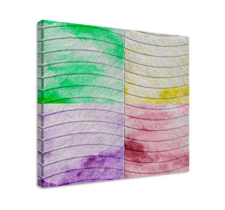 Quadro salone piastrelle di Ramblas - TenStickers