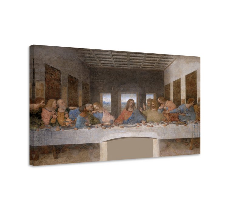 Dipinto la Ultima Cena di Leonardo da Vinci - TenStickers