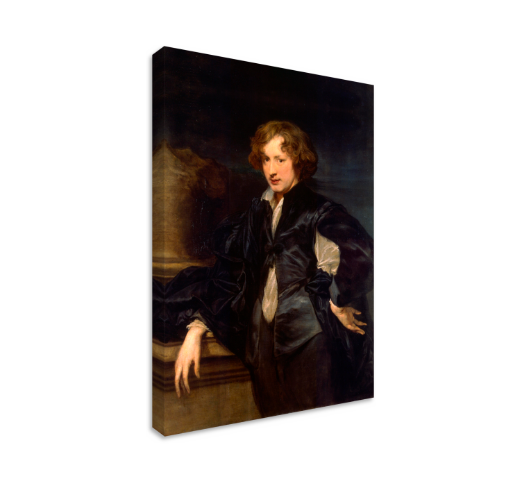 Quadro arte Autoritratto di Van Dyck - TenStickers