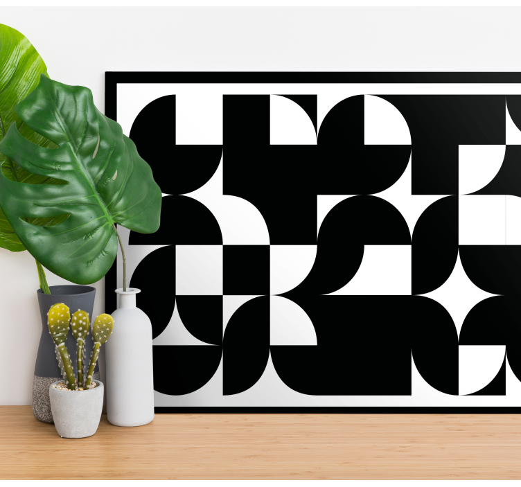 Quadro stile geometrico con stile astratto - TenStickers