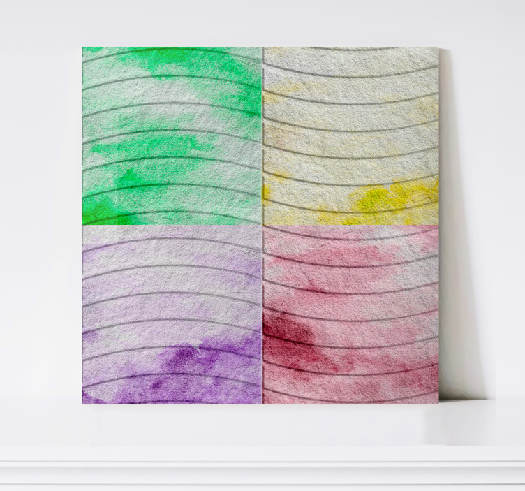 Quadro salone piastrelle di Ramblas - TenStickers