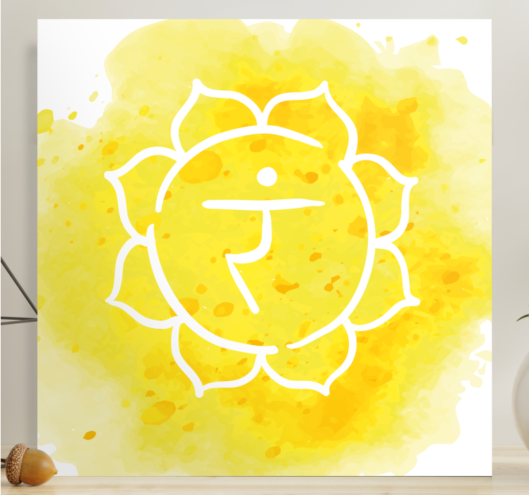 Dipinto zen simbolo del chakra - TenStickers