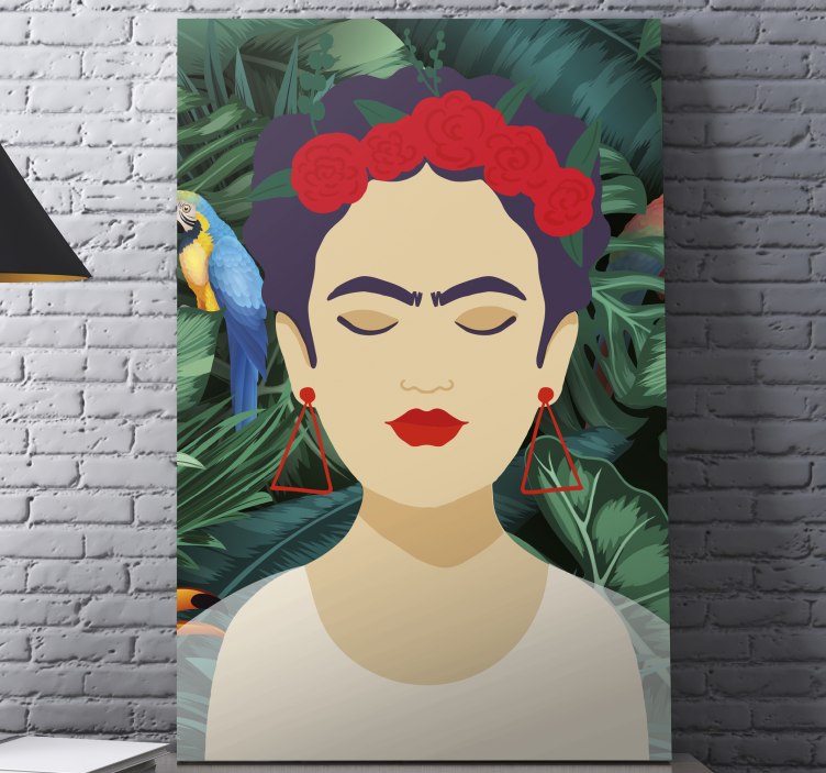 Quadri persona e personaggi ispirati a frida kahlo - TenStickers