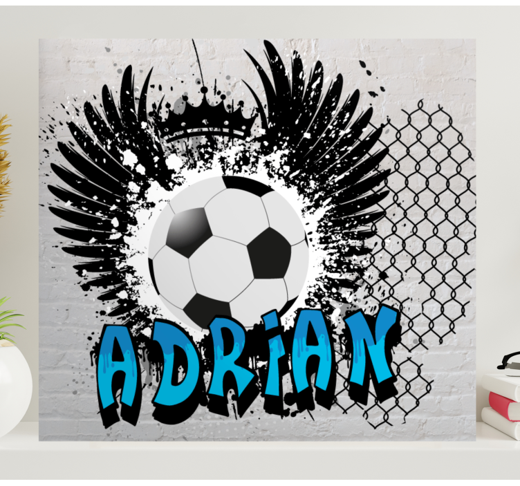 Quadri sportivi design ispirato al calcio - TenStickers