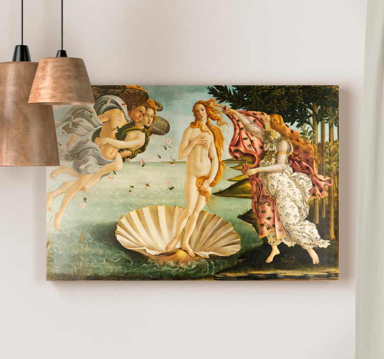Quadro arte La nascita di Venere - TenStickers