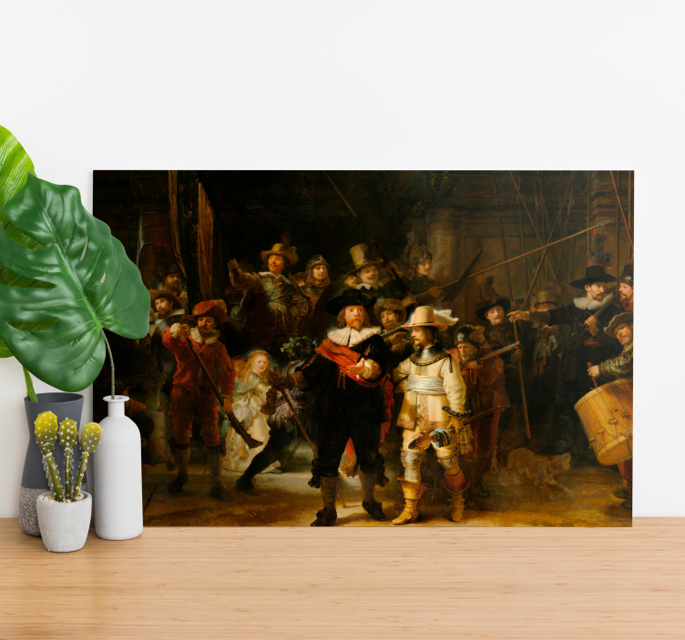Quadro arte la Notte di Rembrandt - TenStickers