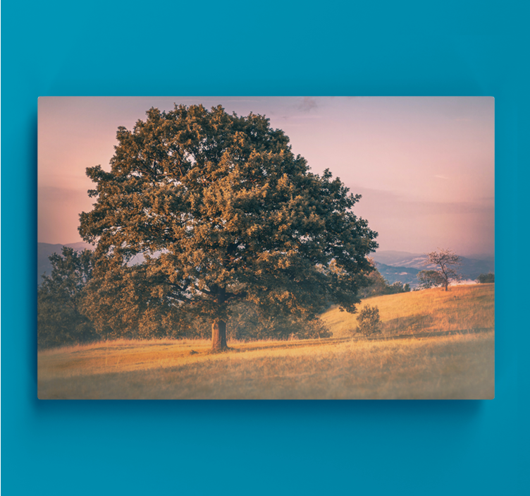 Quadro con alberi quercia maestosa - TenStickers
