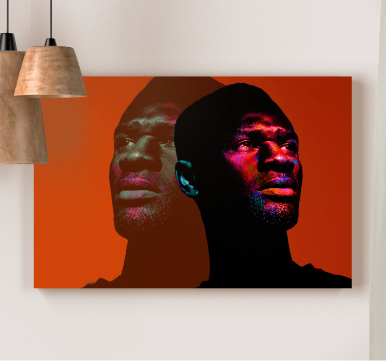 Quadro doppia faccia sfumata - TenStickers