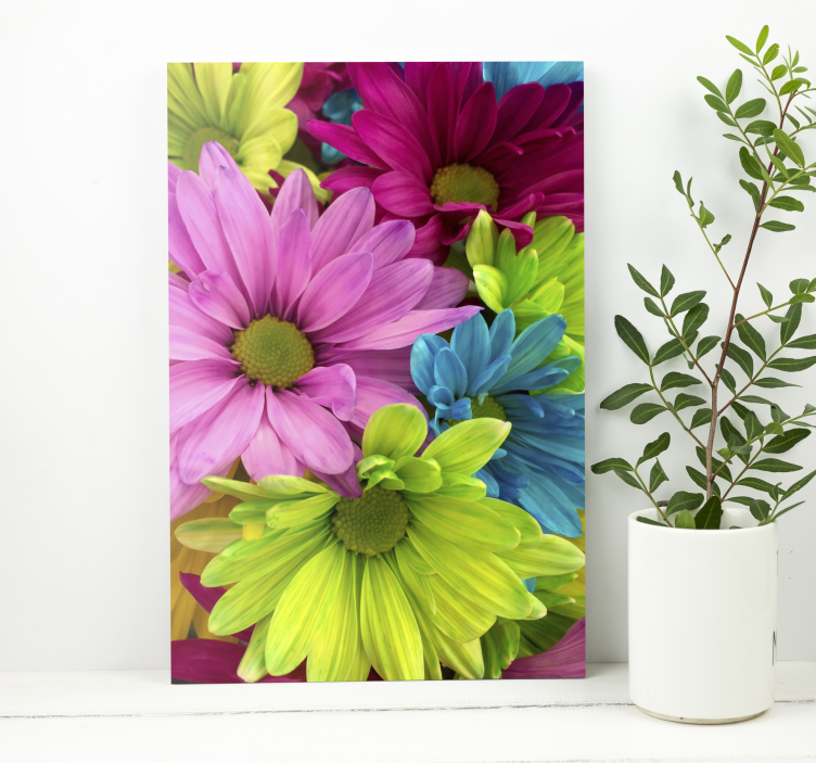 Quadro con fiori Fiori colorati - TenStickers
