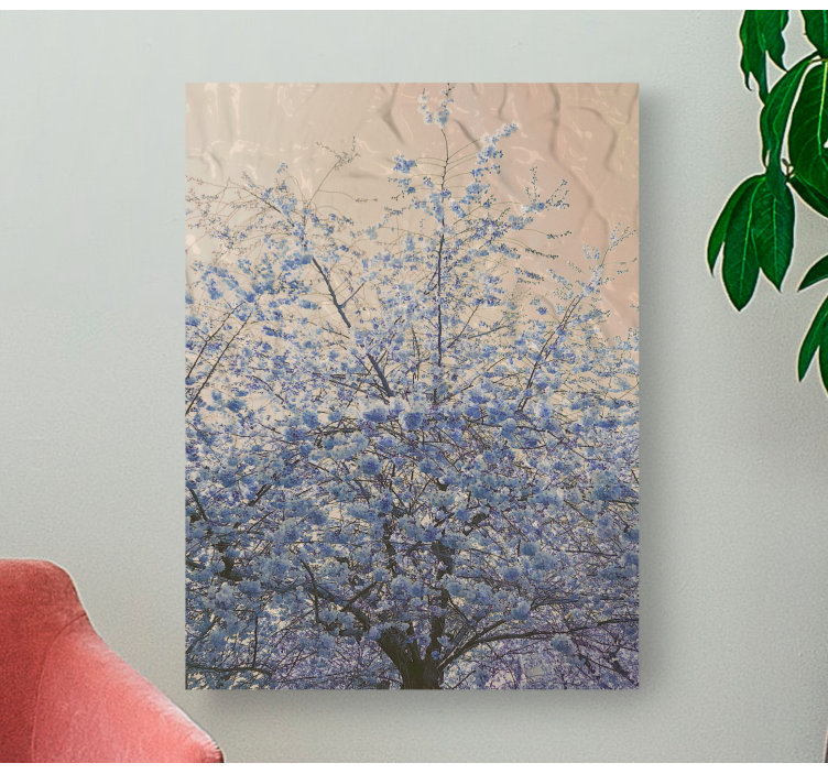 Dipinto fiori rami in fiore - TenStickers