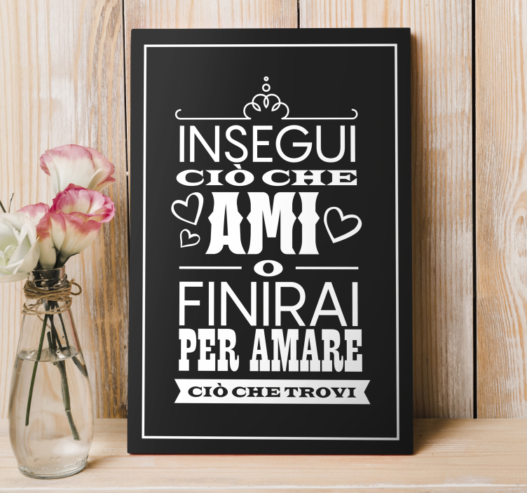 Quadro motivazionale Carlo Collodi frase - TenStickers