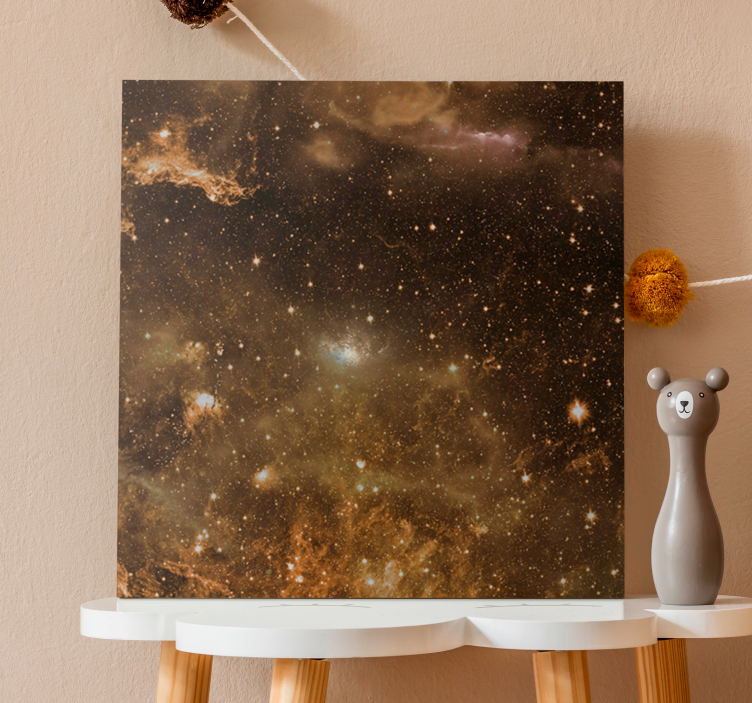Quadro paesaggio cielo stellato - TenStickers