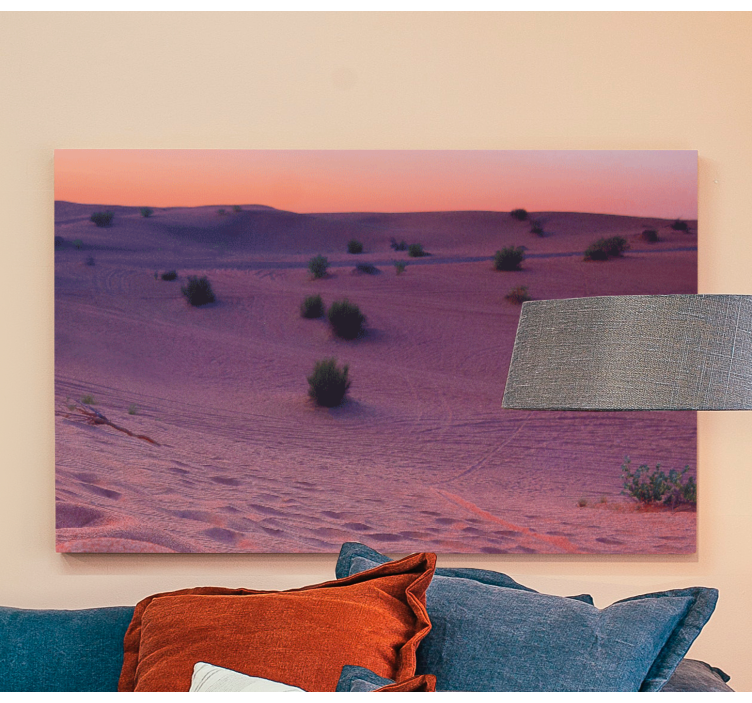 Quadro paesaggio serenità delle dune desertiche - TenStickers
