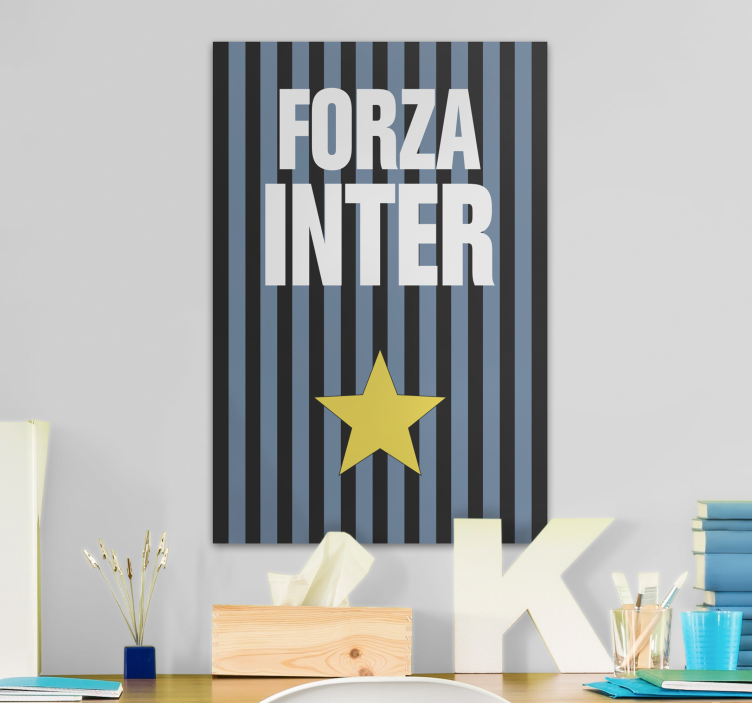 Quadro per casa forza Inter quadro casa - TenStickers