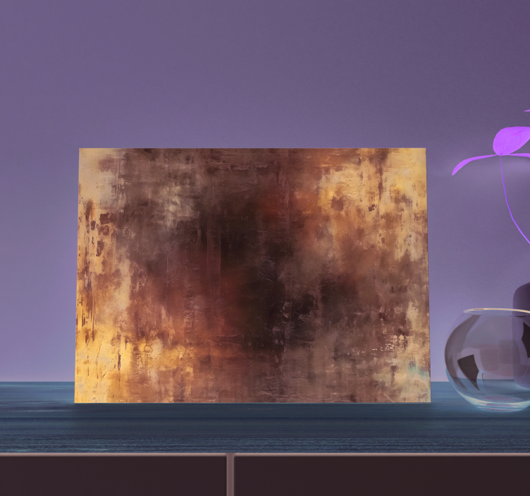 Quadro salone pittura astratta - TenStickers