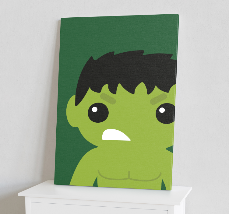 Quadro supereroi Supereroi hulk infantil - TenStickers