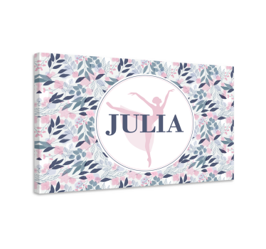Quadri persona e personaggi arte ballerina personalizzata - TenStickers
